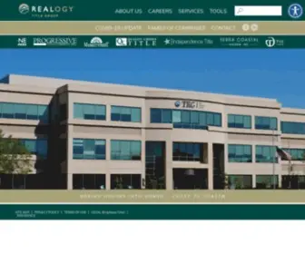 TRGC.com(Realogy Title Group is a full) Screenshot