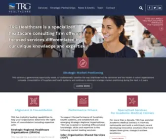 TRghealthcare.com(TRG Healthcare) Screenshot