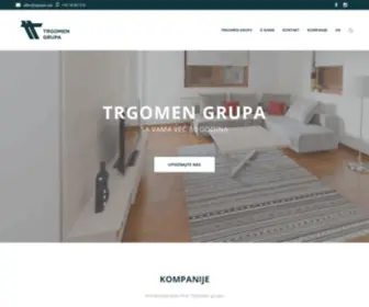 Trgomen.com(Trgomen Grupa Kraljevo) Screenshot