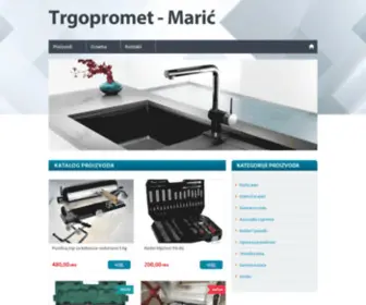 Trgopromet-Maric.hr(Trgopromet Mari) Screenshot