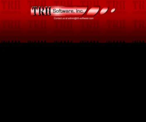 TRH-Software.com(TRH Software) Screenshot