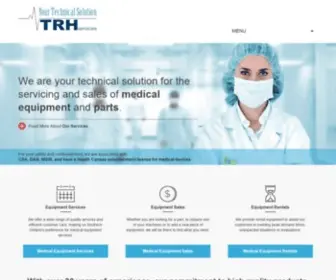 TRhservices.ca(TRH Services) Screenshot