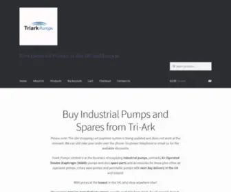 Tri-ARK.co.uk(Triark Pumps Store) Screenshot