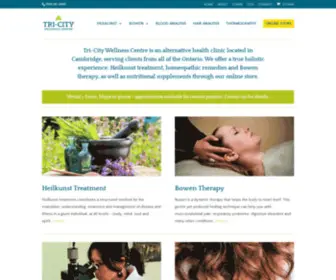 Tri-Citywellness.ca(Tri-City Wellness Centre) Screenshot