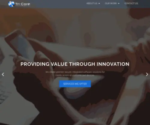 Tri-Core.net(Providing Value Through Innovation) Screenshot