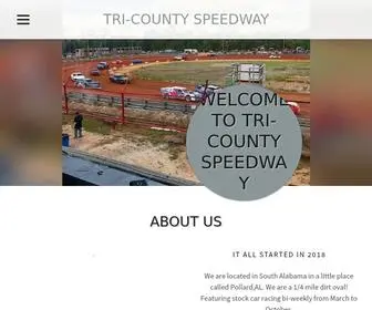 Tri-Countyspeedway.com(Tri-County Speedway) Screenshot