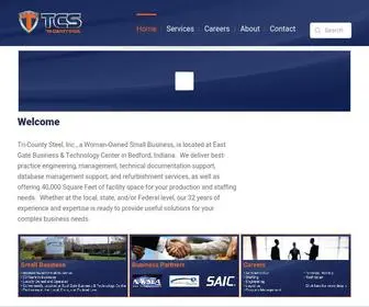 Tri-Countysteel.com(Tri-County Steel) Screenshot