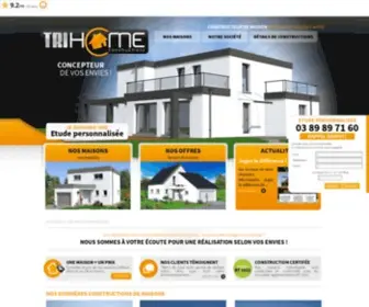 Tri-Home-Constructions.com(Notre objectif depuis 1997) Screenshot