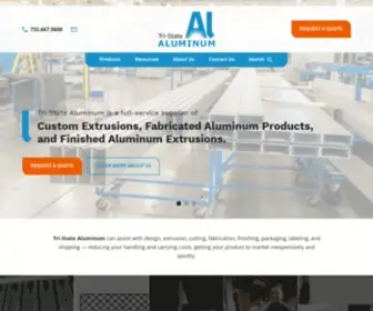 Tri-Stateal.com(Tri-State Aluminum) Screenshot