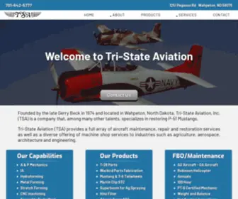 Tri-Stateaviation.com(Tri-State Aviation) Screenshot