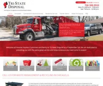 Tri-Statedisposal.com(Quality Waste Management in Chicago) Screenshot