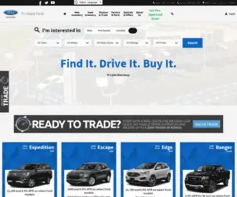 Tri-Stateford.com(Texas Ford) Screenshot