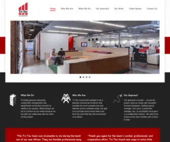 Tri-Tex.com(General contracting) Screenshot