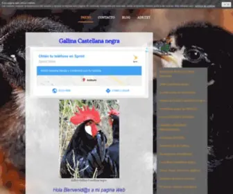 Tri-Tro.com(Gallina Castellana Negra) Screenshot
