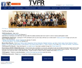 Tri-Valleyfrontrunners.com(Tri-Valley Front Runners) Screenshot