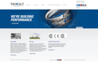 Tri-Volt.com(Tri-Volt Industries) Screenshot