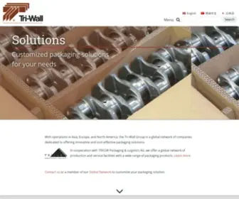 Tri-Wall.com(Tri-Wall Group) Screenshot