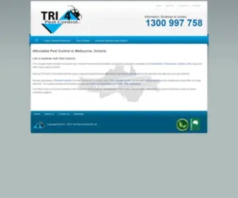 Tri4Pestcontrol.com.au(Tri4Pestcontrol) Screenshot