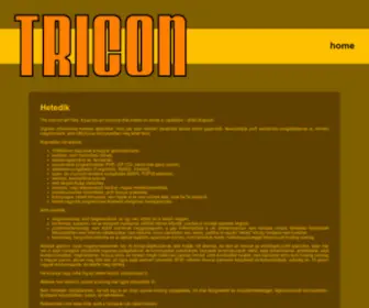 Tricon.hu(T.R.I.C.O.N v7) Screenshot