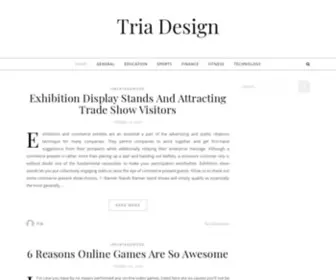 Tria-Design.com(Tria Design) Screenshot