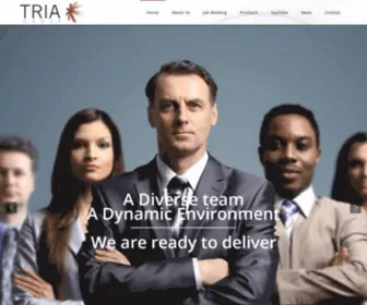 Tria-Group.com(Tria Group) Screenshot