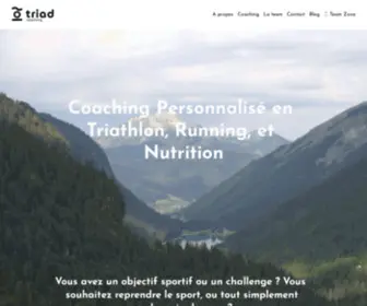 Triad-Coaching.com(Triad coaching) Screenshot