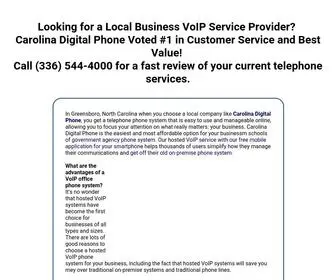 Triad-Telecom.com(Voted #1 Tephone Services for Business Greensboro NC) Screenshot