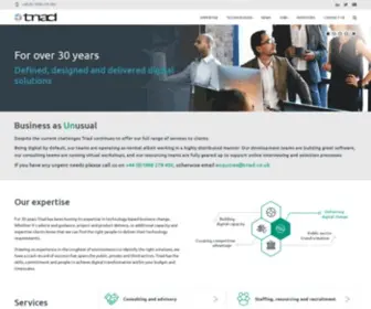 Triad.co.uk(Digital solutions) Screenshot