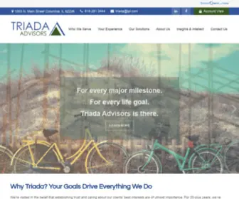 Triadaadvisors.com(Triada Advisors) Screenshot