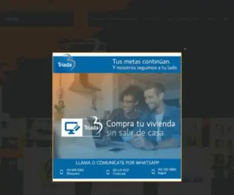 Triada.com.co(Tríada) Screenshot