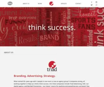 Triadadvertising.com(Triad Advertising Companies) Screenshot