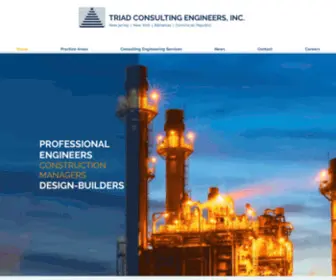 Triadcei.com(Triad Consulting Engineers) Screenshot