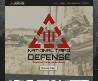 Triaddefense.vegas(National Triad Defense) Screenshot