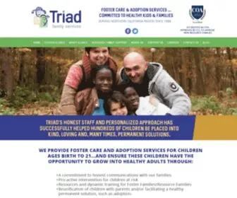 Triadfs.org(Triad Family Services) Screenshot