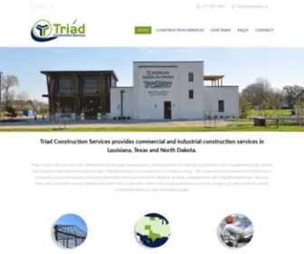 Triadholdings.us(Triad Construction Services) Screenshot