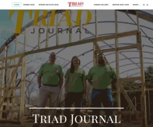 Triadjournal.com(Triad Journal) Screenshot