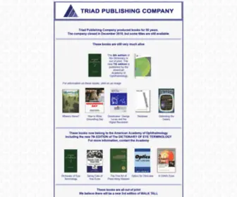 Triadpublishing.com(Triadpublishing) Screenshot