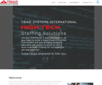 Triadsystems.com(Triad Systems) Screenshot