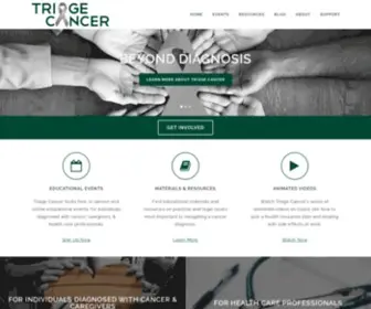 Triagecancer.org(Triage Cancer) Screenshot