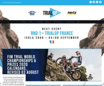 Trialgp.com(FIM TRIAL WORLD CHAMPIONSHIP) Screenshot