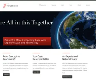 Trialgraphix.com(From Concept to Courtroom) Screenshot