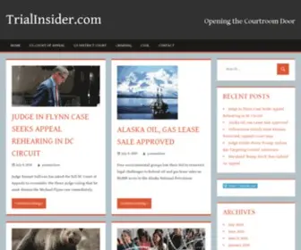 Trialinsider.com(Opening the Courtroom Door) Screenshot