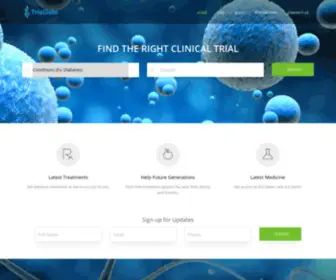 Trialjoin.com(Let's speed up trials together) Screenshot