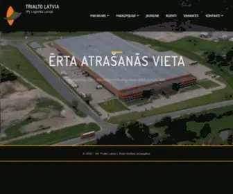 Trialtolatvia.lv(Trialto Latvia) Screenshot