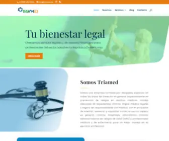 Triamed.do(TRIAMED Estudio Médico Legal) Screenshot