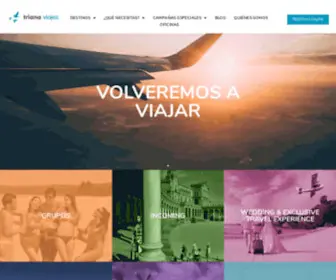 Trianaviajes.com(Triana Viajes) Screenshot