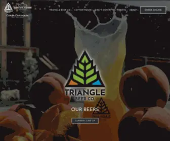 Trianglebeer.co(We are a family owned and operated business) Screenshot