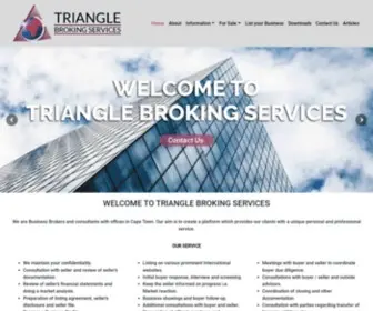 Trianglebroking.co.za(Triangle Broking Services) Screenshot