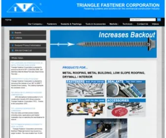 Trianglefastener.com(Triangle Fastener) Screenshot