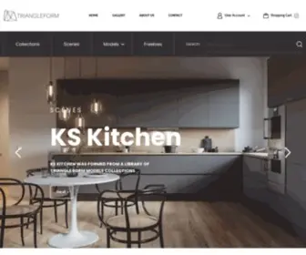 Triangleform.com(3d models) Screenshot